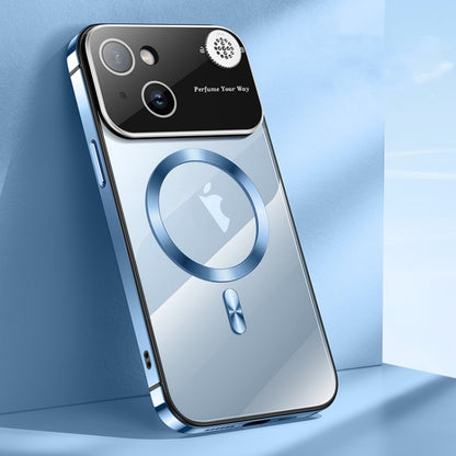 For iPhone 15 Aromatherapy MagSafe Magnetic Phone Case(Sierra Blue) - iPhone 15 Cases by buy2fix | Online Shopping UK | buy2fix