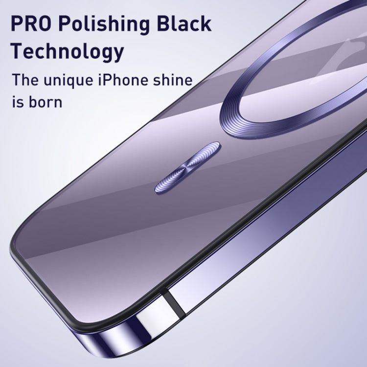 For iPhone 15 Pro Max Aromatherapy MagSafe Magnetic Phone Case(Black) - iPhone 15 Pro Max Cases by buy2fix | Online Shopping UK | buy2fix