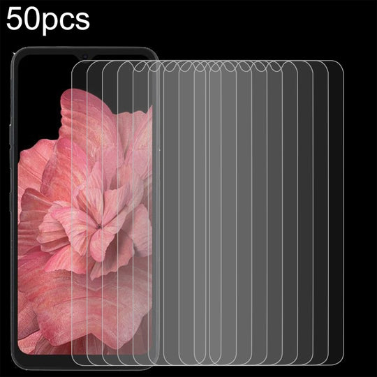 For LG K33 50pcs 0.26mm 9H 2.5D Tempered Glass Film