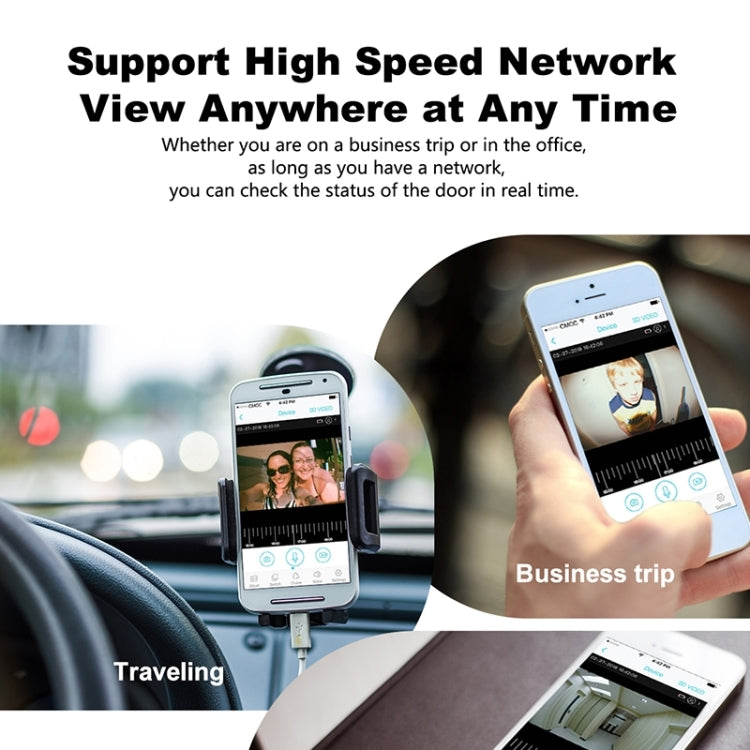 T30 Tuya Smart WiFi Visual Dingdong Doorbell with Battery Supports Two-Way Intercom & Night Vision(White) by buy2fix