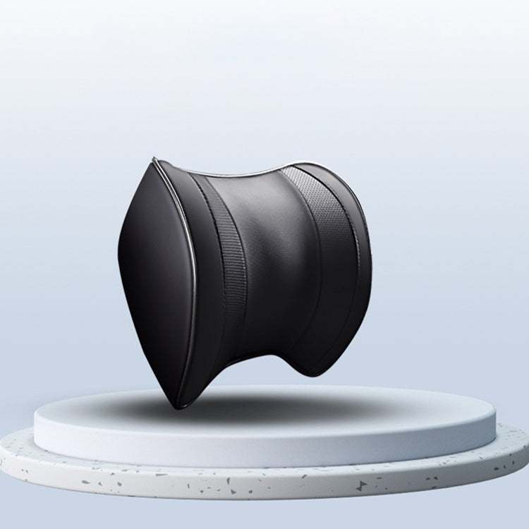 Car Headrest Cushion Car Seat Pillows Neck Protectors Memory Cotton Pillow(Black) by buy2fix