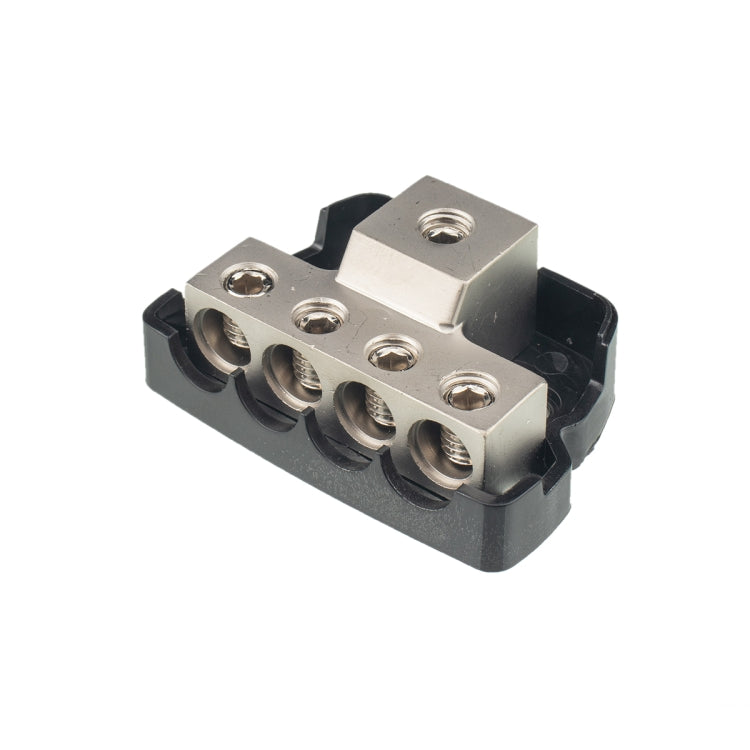 4-Way Car Audio Stereo Amp Power / Ground Cable Splitter Distribution Block 4GA - Car Amplifiers by buy2fix | Online Shopping UK | buy2fix
