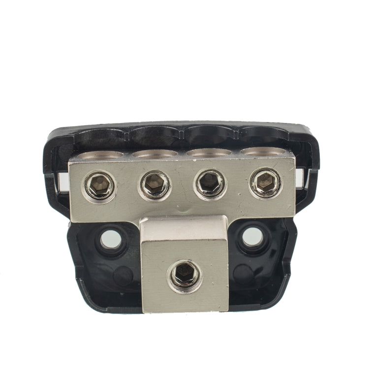 4-Way Car Audio Stereo Amp Power / Ground Cable Splitter Distribution Block 4GA - Car Amplifiers by buy2fix | Online Shopping UK | buy2fix