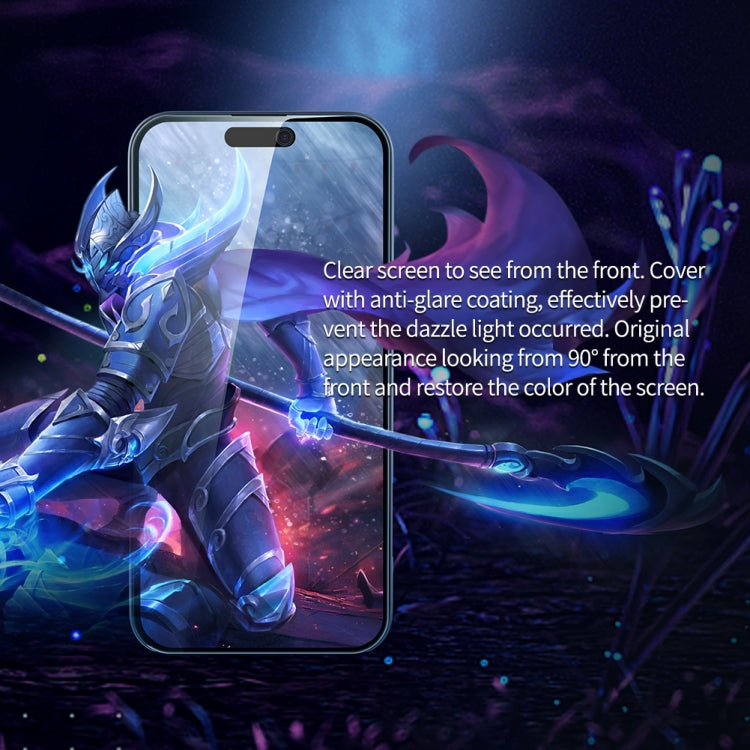For iPhone 15 NILLKIN Guardian Full Coverage Privacy Tempered Glass Film - iPhone 15 Tempered Glass by NILLKIN | Online Shopping UK | buy2fix