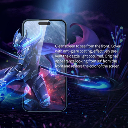 For iPhone 15 NILLKIN Guardian Full Coverage Privacy Tempered Glass Film - iPhone 15 Tempered Glass by NILLKIN | Online Shopping UK | buy2fix