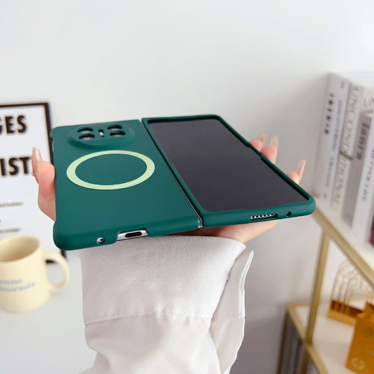 For Huawei Mate X3 Skin Feel PC MagSafe Phone Case(Forest Green) - Huawei Cases by buy2fix | Online Shopping UK | buy2fix