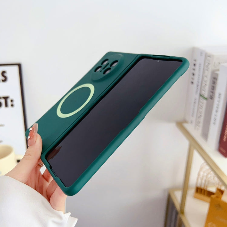 For Huawei Mate X3 Skin Feel PC MagSafe Phone Case(Forest Green) - Huawei Cases by buy2fix | Online Shopping UK | buy2fix