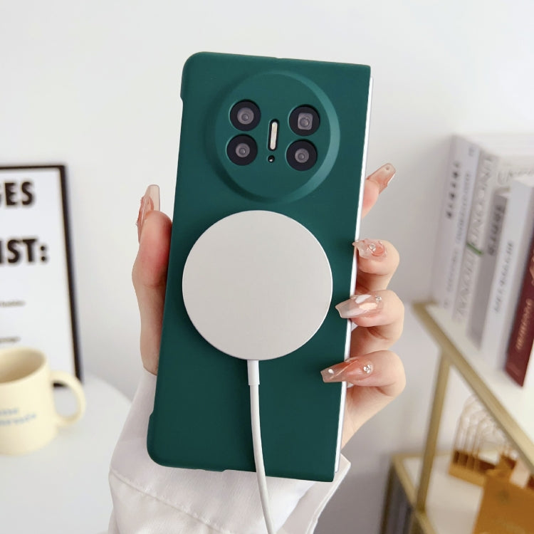 For Huawei Mate X3 Skin Feel PC MagSafe Phone Case(Forest Green) - Huawei Cases by buy2fix | Online Shopping UK | buy2fix