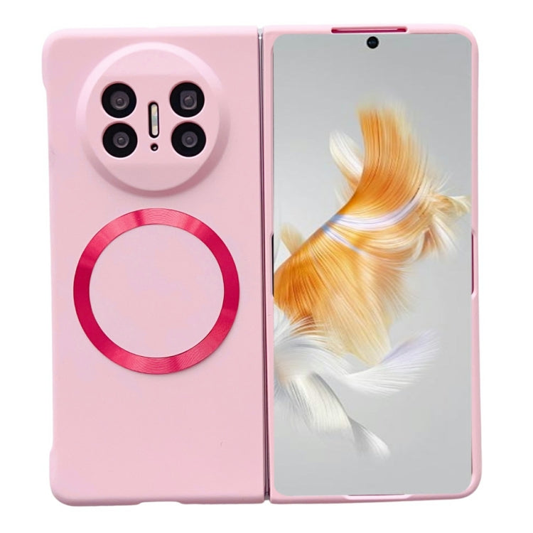 For Huawei Mate X3 Skin Feel PC MagSafe Phone Case(Pink) - Huawei Cases by buy2fix | Online Shopping UK | buy2fix