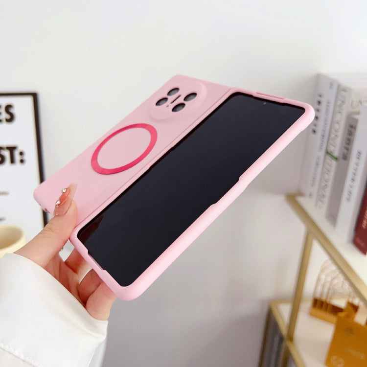 For Huawei Mate X3 Skin Feel PC MagSafe Phone Case(Pink) - Huawei Cases by buy2fix | Online Shopping UK | buy2fix
