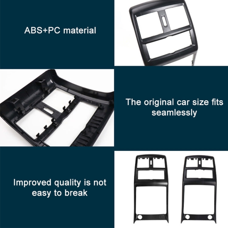 For Mercedes Benz ML320 / GL450 Car Rear Air Conditioner Air Outlet Panel Cover 166 680 7003, Style:Single Hole(Beige) - Air Conditioning System by buy2fix | Online Shopping UK | buy2fix