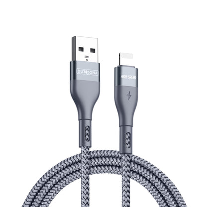 DUZZONA A7 2.4A USB to 8 Pin Charging Data Cable, Length:2m - Normal Style Cable by DUZZONA | Online Shopping UK | buy2fix