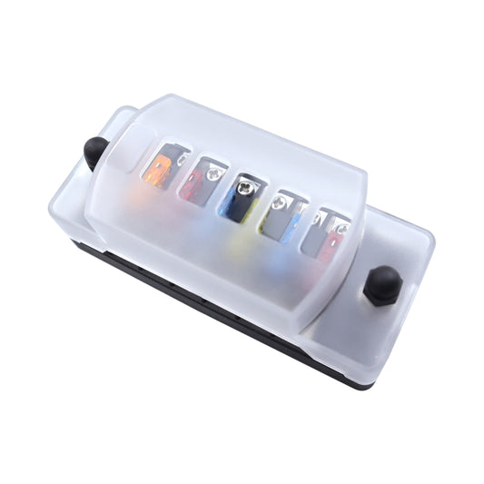CP-4041 Vertical 6 Way Fuse Block with Fuses and Terminals - Fuse by buy2fix | Online Shopping UK | buy2fix