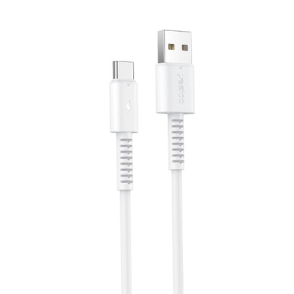 Yesido CA120C 2A USB to USB-C / Type-C Fast Charging Data Cable, Length:1m - USB-C & Type-C Cable by Yesido | Online Shopping UK | buy2fix