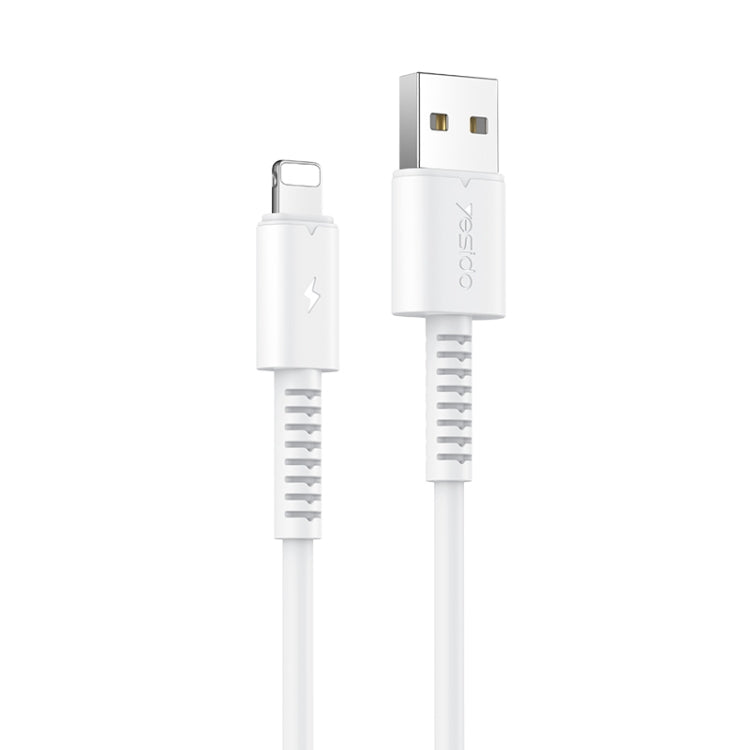 Yesido CA120L 2A USB to 8 Pin Fast Charging Data Cable, Length:1m - Normal Style Cable by Yesido | Online Shopping UK | buy2fix