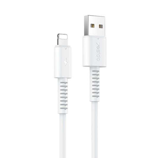 Yesido CA120L 2A USB to 8 Pin Fast Charging Data Cable, Length:1m - Normal Style Cable by Yesido | Online Shopping UK | buy2fix