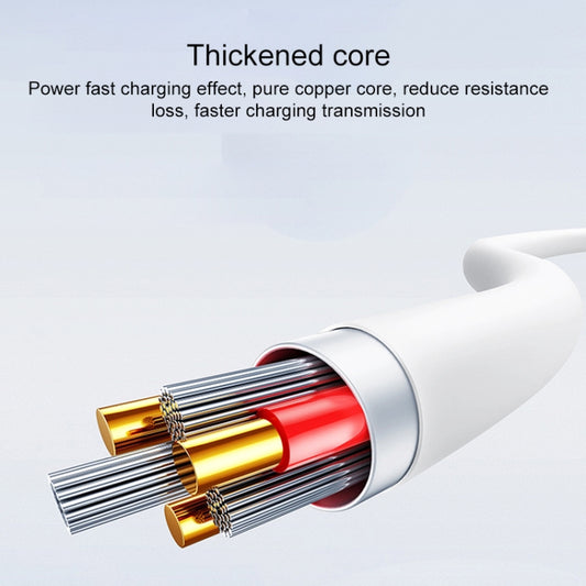 Yesido CA120L 2A USB to 8 Pin Fast Charging Data Cable, Length:1m - Normal Style Cable by Yesido | Online Shopping UK | buy2fix