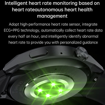 HDT MAX 1.60 inch Black Dial Milan Steel Band IP68 Waterproof Smart Watch Support Bluetooth Call(Black) by buy2fix