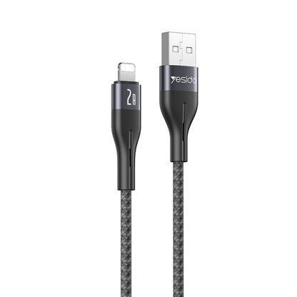 Yesido CA121L 2A USB to 8 Pin Fast Charging Data Cable, Length:1m - Normal Style Cable by Yesido | Online Shopping UK | buy2fix