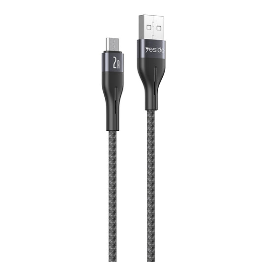 Yesido CA121M 2A USB to Micro USB Fast Charging Data Cable, Length:1m - Micro USB Cable by Yesido | Online Shopping UK | buy2fix