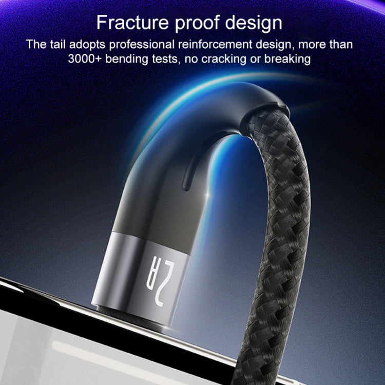 Yesido CA121M 2A USB to Micro USB Fast Charging Data Cable, Length:1m - Micro USB Cable by Yesido | Online Shopping UK | buy2fix