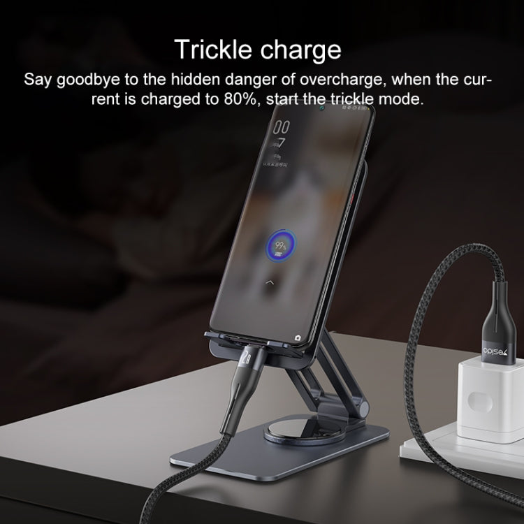 Yesido CA121M 2A USB to Micro USB Fast Charging Data Cable, Length:1m - Micro USB Cable by Yesido | Online Shopping UK | buy2fix