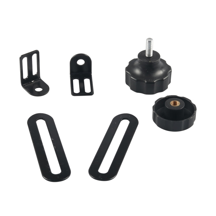 A8570 1 Pair Golf Cart Wide Angle Reversing Mirrors(Black) by buy2fix