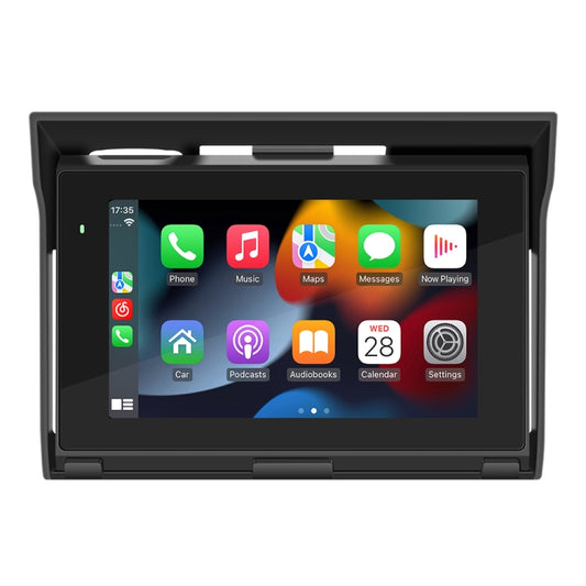 B5350 Motorcycles Portable MP5 Waterproof IP65 5 inch Wireless Carplay GPS Navigator - Electrical Instruments by buy2fix | Online Shopping UK | buy2fix