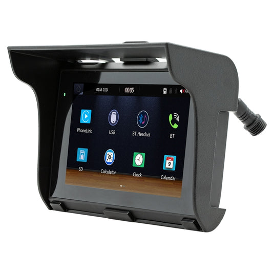 B5350 Motorcycles Portable MP5 Waterproof IP65 5 inch Wireless Carplay GPS Navigator - Electrical Instruments by buy2fix | Online Shopping UK | buy2fix