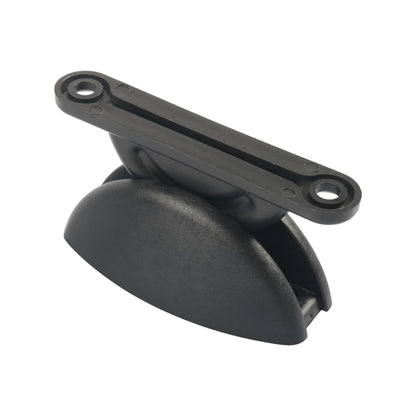 A8628 2 Pair RV Hatch Semi-circular Retainer Kit with Screws(Black) by buy2fix