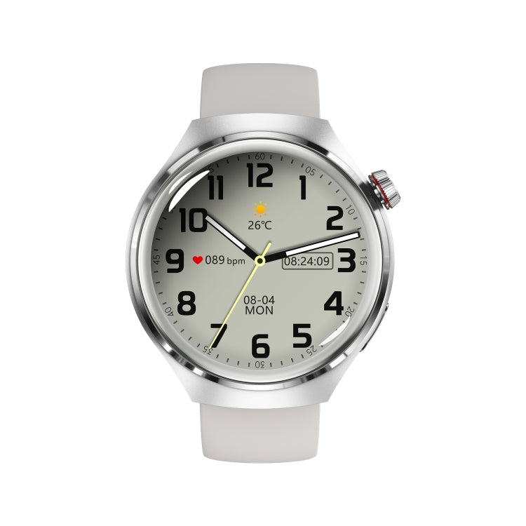 G4 Smart Bracelet 1.53 inch Smart Watch, Support Bluetooth Call / NFC / Heart Rate(Silver) by buy2fix