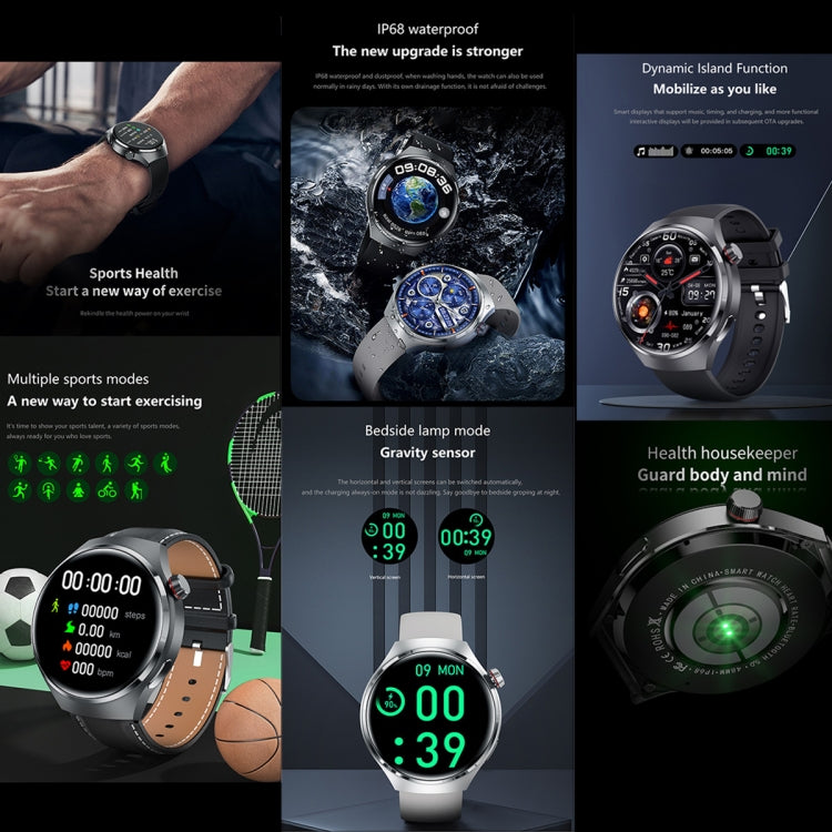 G4 Smart Bracelet 1.53 inch Smart Watch, Support Bluetooth Call / NFC / Heart Rate(Black) by buy2fix