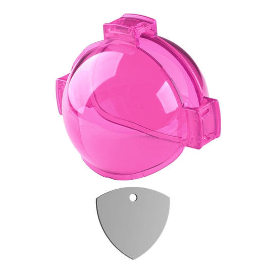 For Insta360 X3 Housing Diving Color Lens Filter(Purple) by buy2fix