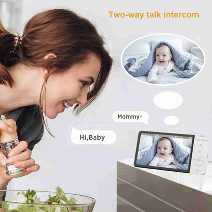 ABM700 5 inch Wireless Video Night Vision Baby Monitor Security Camera(US Plug) by buy2fix