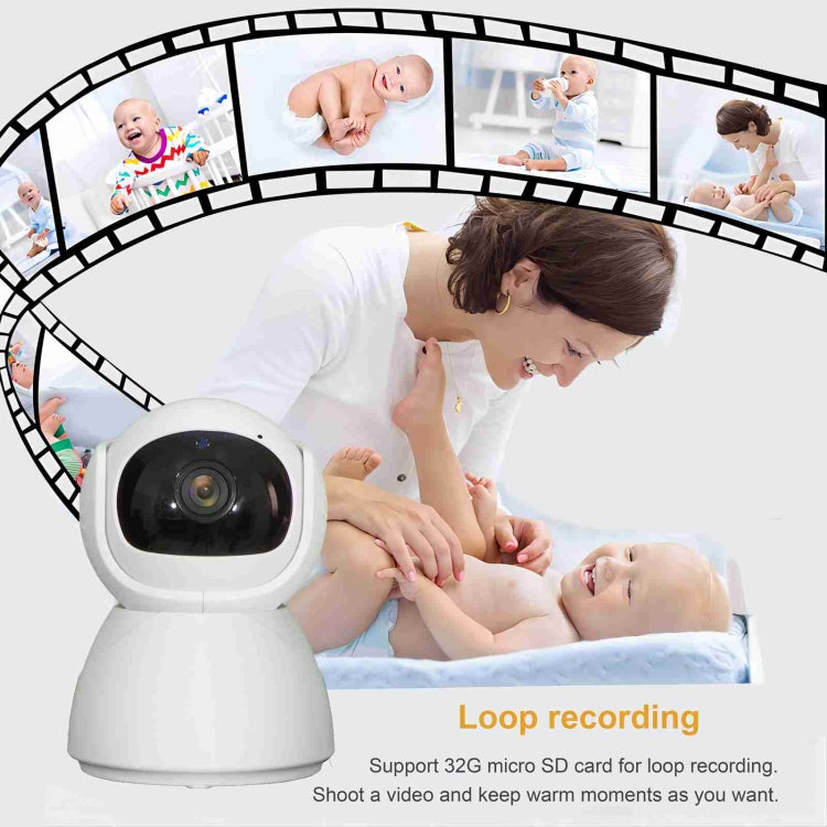 ABM700 5 inch Wireless Video Night Vision Baby Monitor Security Camera(EU Plug) by buy2fix