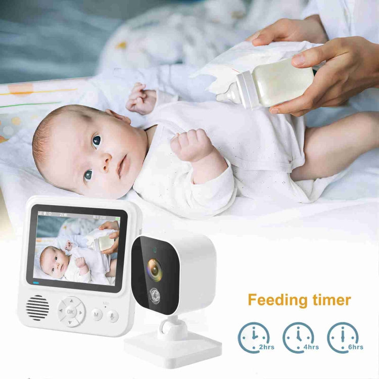 ABM900 2.8 inch Wireless Video Night Vision Baby Monitor Security Camera(US Plug) by buy2fix
