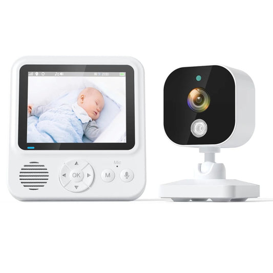 ABM900 2.8 inch Wireless Video Night Vision Baby Monitor Security Camera(EU Plug) by buy2fix