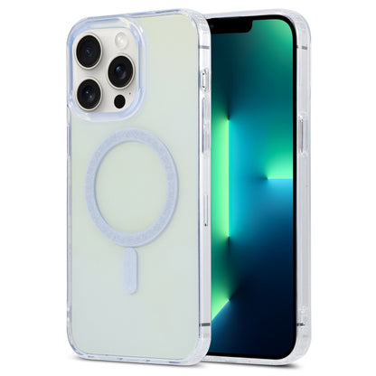 For iPhone 13 Pro Magic Diamond Blu-ray MagSafe Phone Case(White) - iPhone 13 Pro Cases by buy2fix | Online Shopping UK | buy2fix