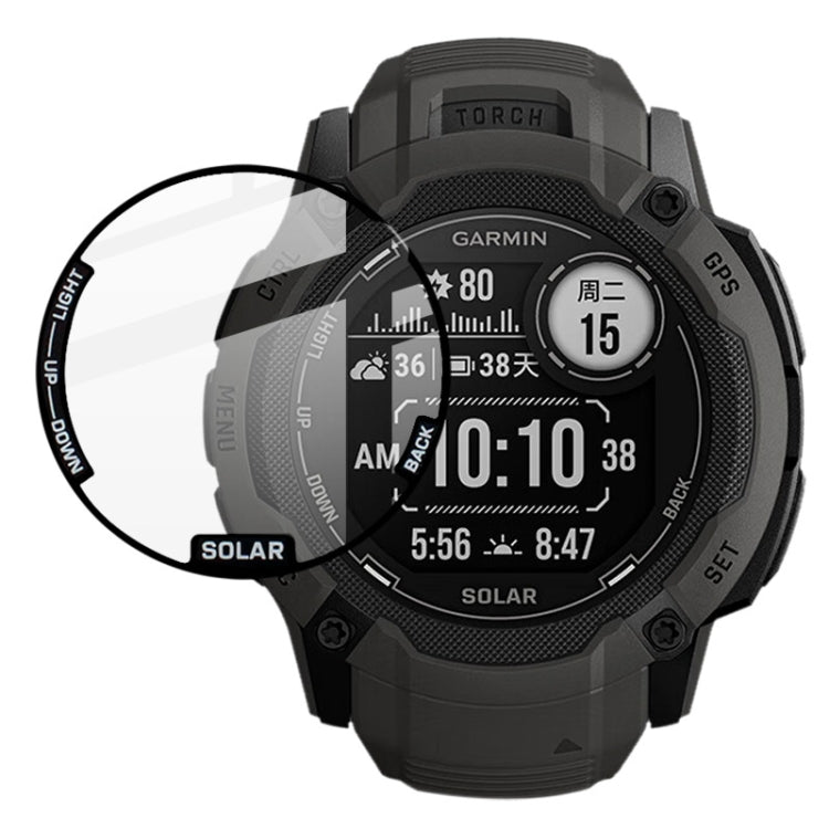 For Garmin Instinct 2 IMAK HD High Transparent Wear-resistant Watch Screen Protective Film - Screen Protector by imak | Online Shopping UK | buy2fix