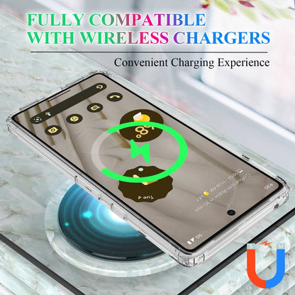 For Google Pixel 7 MagSafe Clear Acrylic PC Hybrid TPU Phone Case(Transparent) - Google Cases by buy2fix | Online Shopping UK | buy2fix