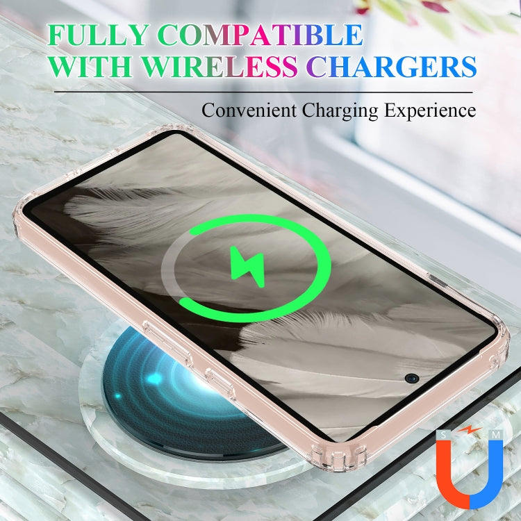 For Google Pixel 8 Pro MagSafe Clear Acrylic PC Hybrid TPU Phone Case(Transparent) - Google Cases by buy2fix | Online Shopping UK | buy2fix