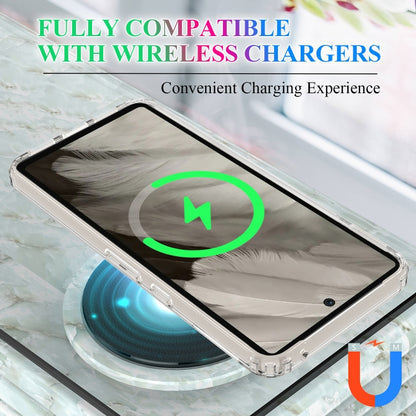For Google Pixel 8 MagSafe Clear Acrylic PC Hybrid TPU Phone Case(Transparent) - Google Cases by buy2fix | Online Shopping UK | buy2fix