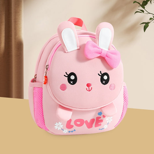 Children Cartoon Anti-Lost Large School Bag Backpack(Smart Rabbit) - Double-shoulder Bags by buy2fix | Online Shopping UK | buy2fix