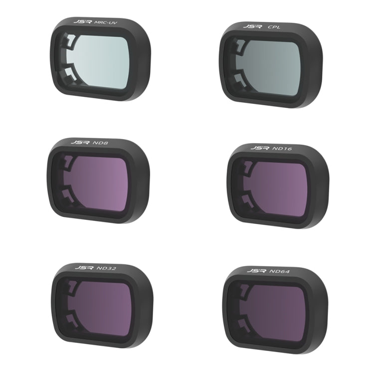 For DJI Mini 4 Pro JSR KB Series Drone Camera Lens Filter, Filter:6 in 1 UV CPL ND8/16/32/64 - Lens Filter by JSR | Online Shopping UK | buy2fix