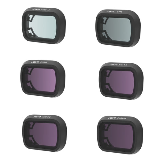 For DJI Mini 4 Pro JSR KB Series Drone Camera Lens Filter, Filter:6 in 1 UV CPL ND8/16/32/64 - Lens Filter by JSR | Online Shopping UK | buy2fix