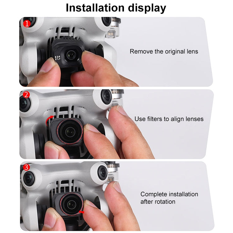 For DJI Mini 4 Pro STARTRC Drone Lens Filter, Lens:Adjustable CPL - Lens Filter by STARTRC | Online Shopping UK | buy2fix