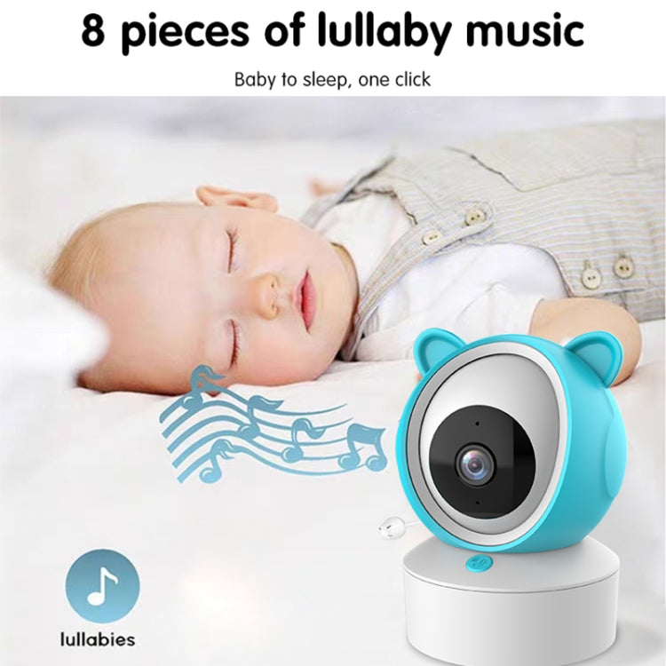 YE9-C1 5 inch Dual Mode 2.4G + 915M Video Night Vision Baby Monitor Security Camera(EU Plug) by buy2fix