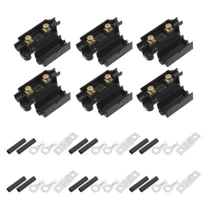 6 in 1 For Dual Battery Systems ANS Car Fuse Holder Fuse Box Kit, Current:60A - Fuse by buy2fix | Online Shopping UK | buy2fix
