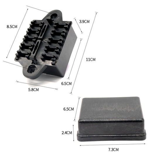 BX2101-1 Car 10 Ways Fuse Box - Fuse by buy2fix | Online Shopping UK | buy2fix