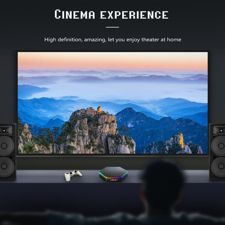 T95Z Plus 8K WiFi6 Android 12.0 Smart TV Box with Remote Control, 2GB+16GB, Allwinner H618 Quad-Core(UK Plug) by buy2fix